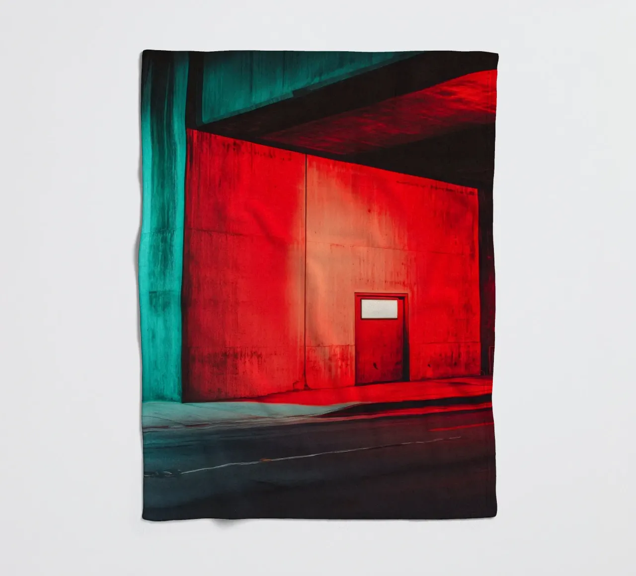 Portail Rouge: Linee e luci urbane coperta in pile da By Night