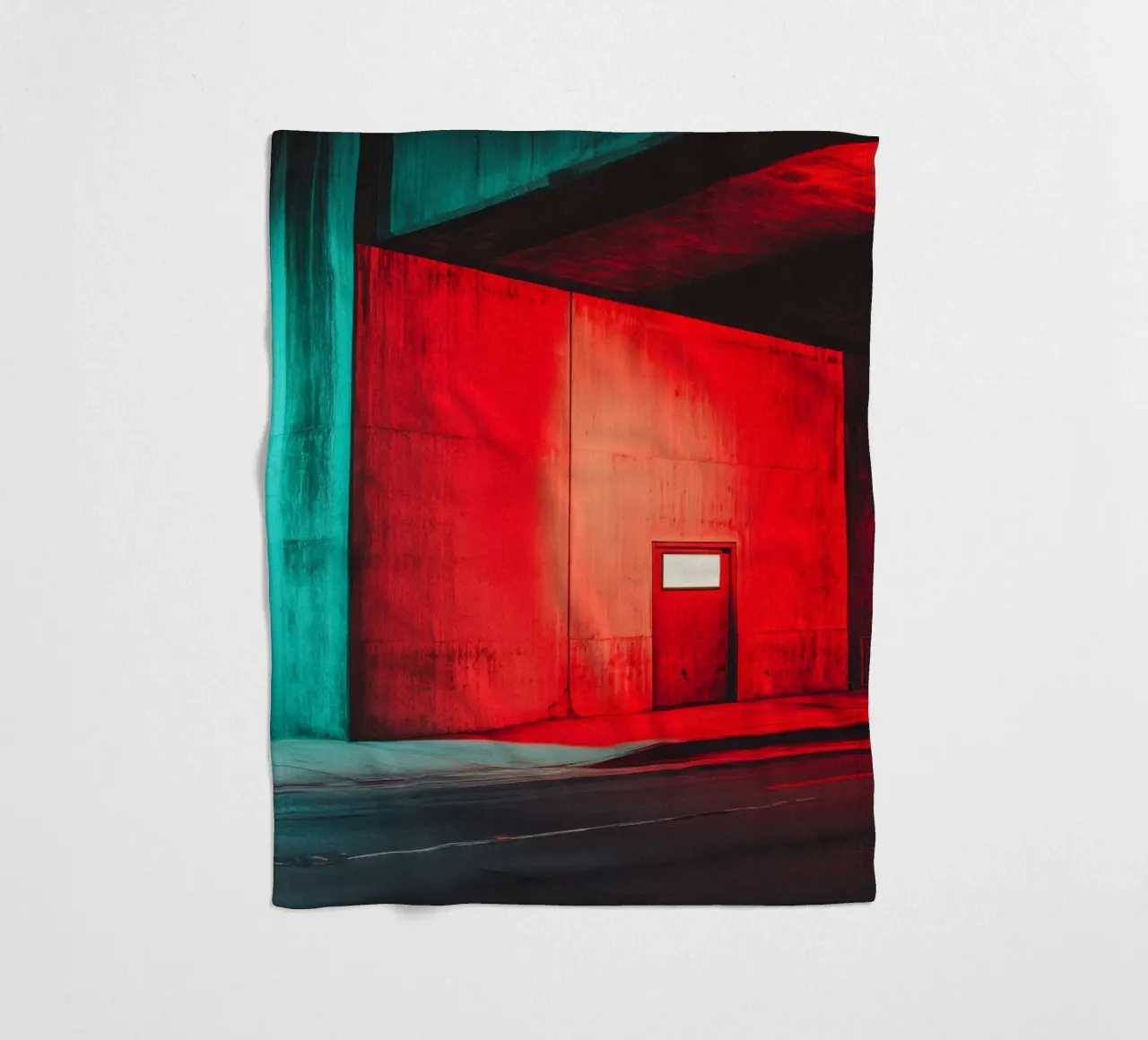 Portail Rouge: Linee e luci urbane coperta in pile da By Night