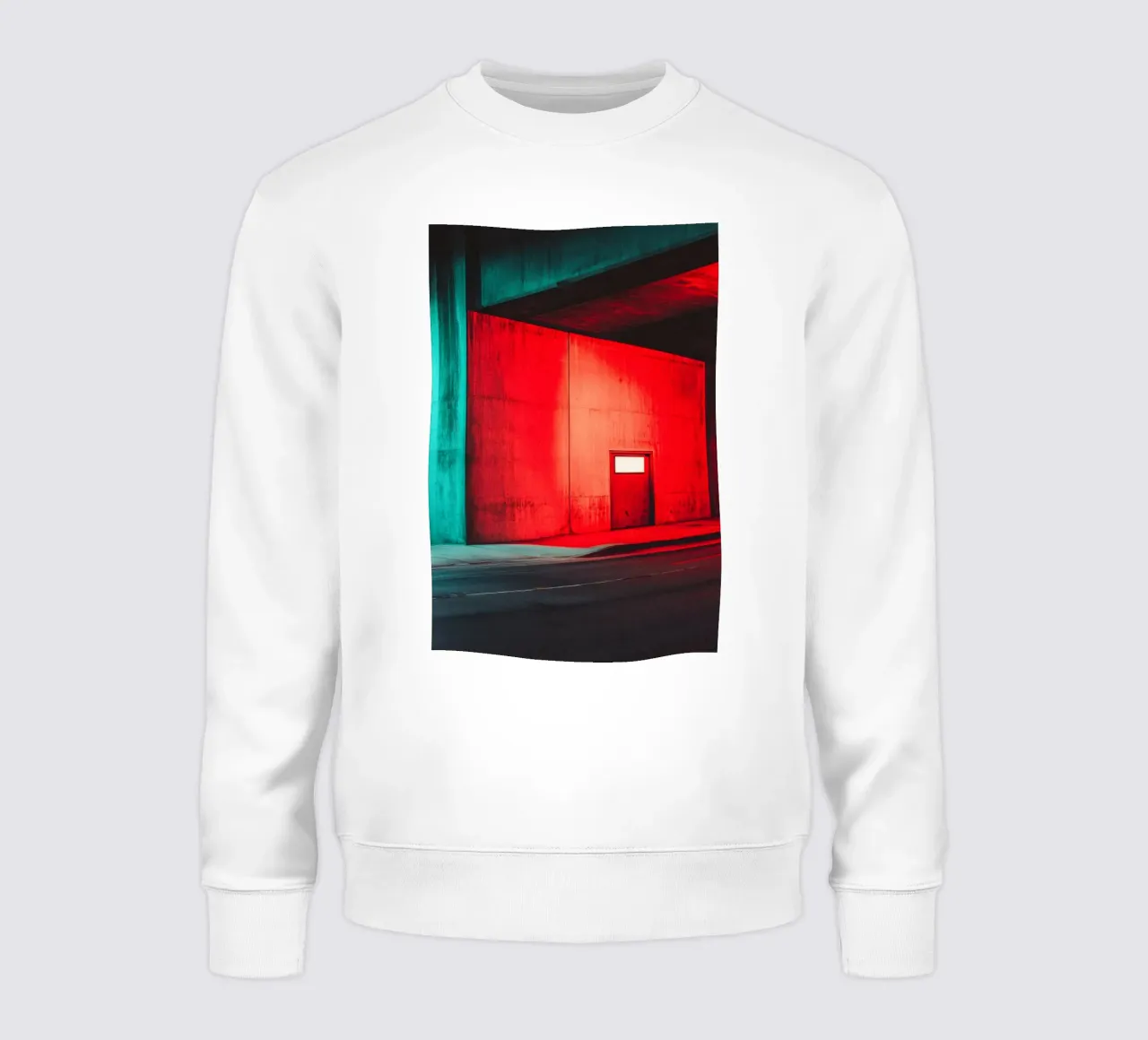 Portail Rouge: Linee e luci urbane felpa da By Night