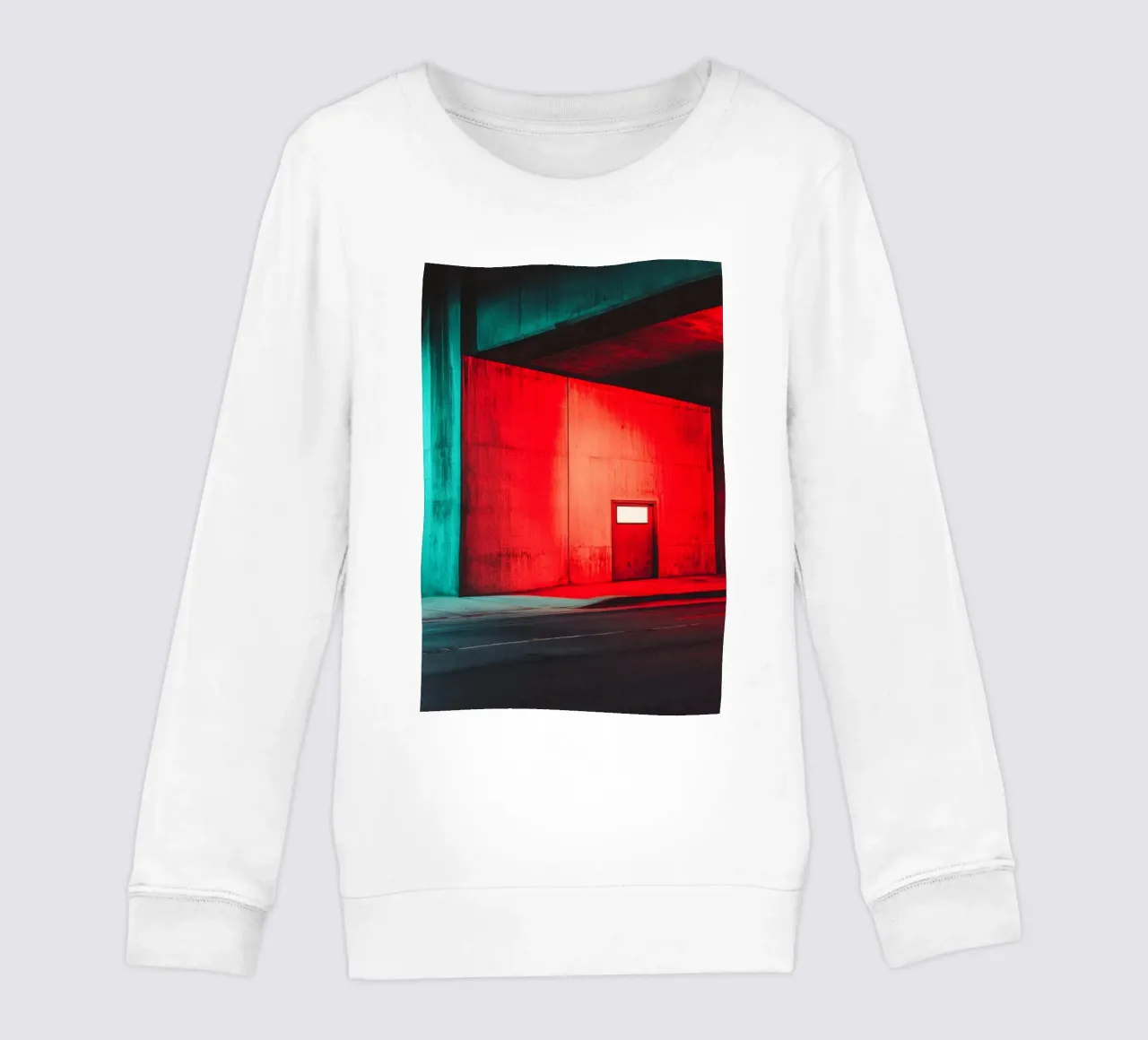 Portail Rouge: Linee e luci urbane felpa bambino da By Night