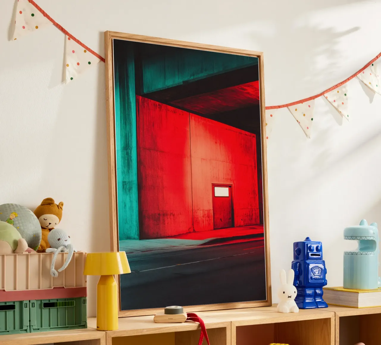 Portail Rouge: Linee e luci urbane plexiglass da By Night