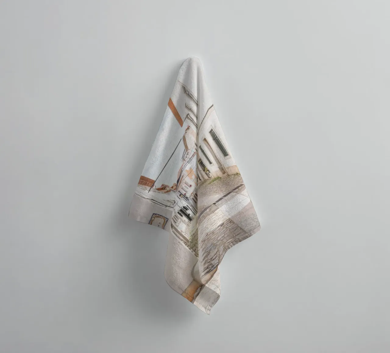 Cascais, Portugal towel by Henrike Schenk Photography