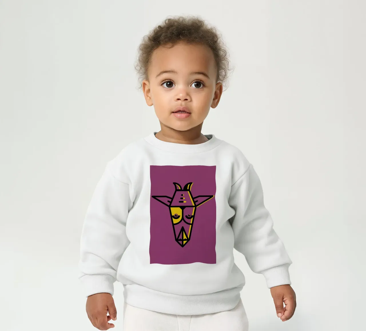 Animal 5 baby sweatshirt by Maz