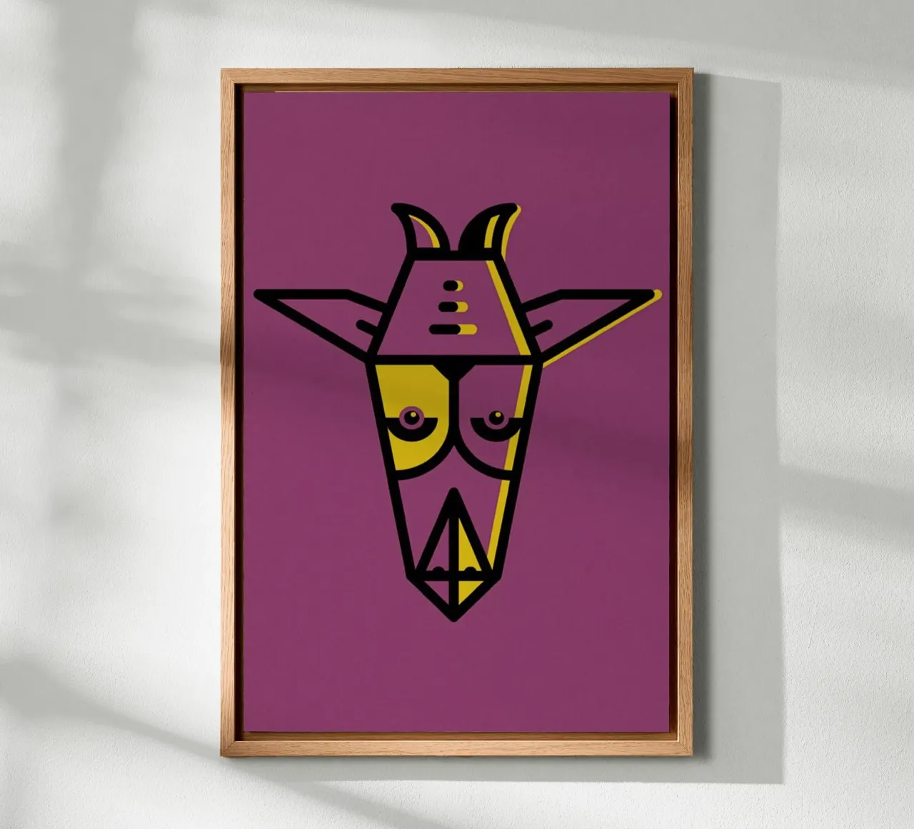 Animal 5 canvas by Maz