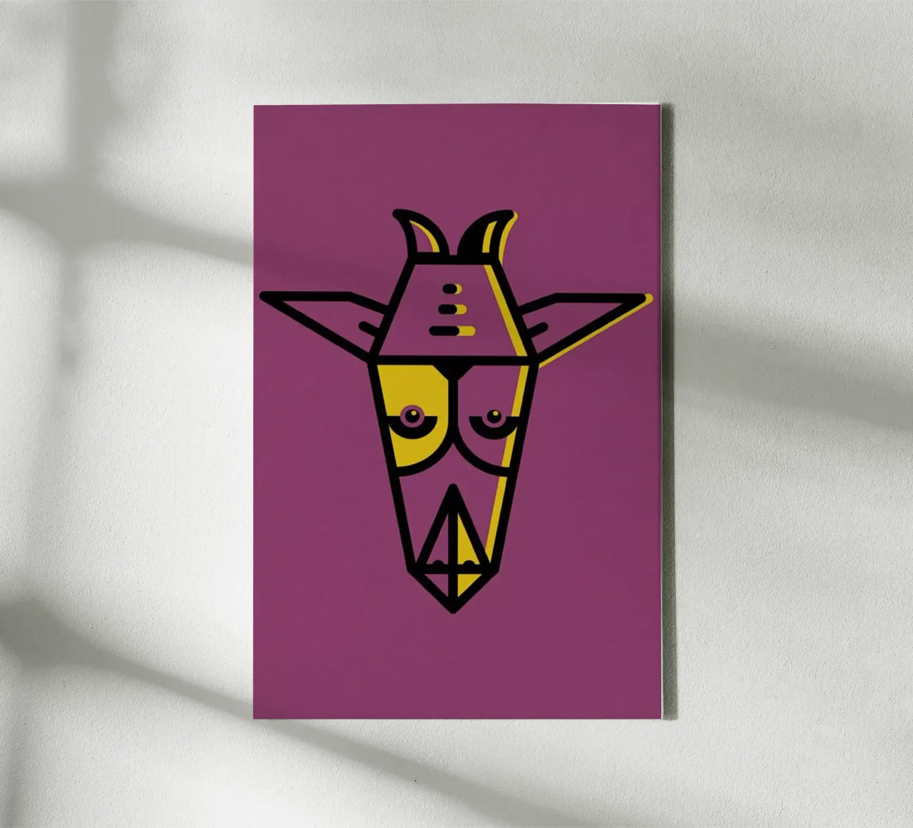 Animal 5 canvas by Maz