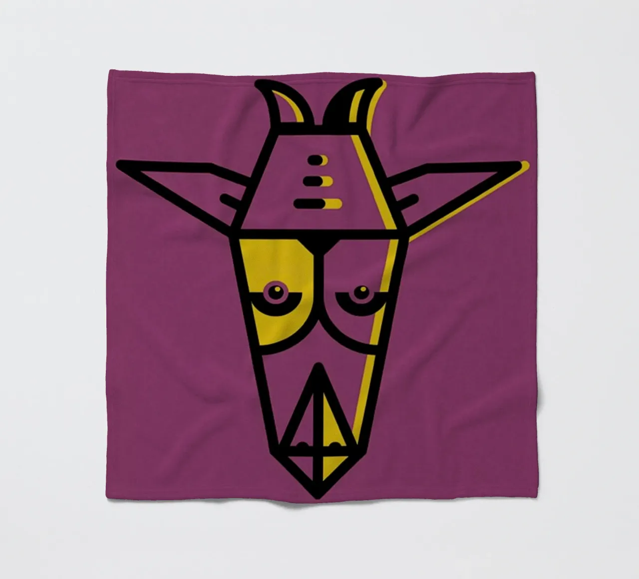 Animal 5 fleece blanket by Maz