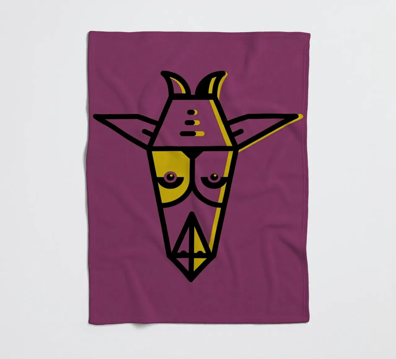 Animal 5 fleece blanket by Maz