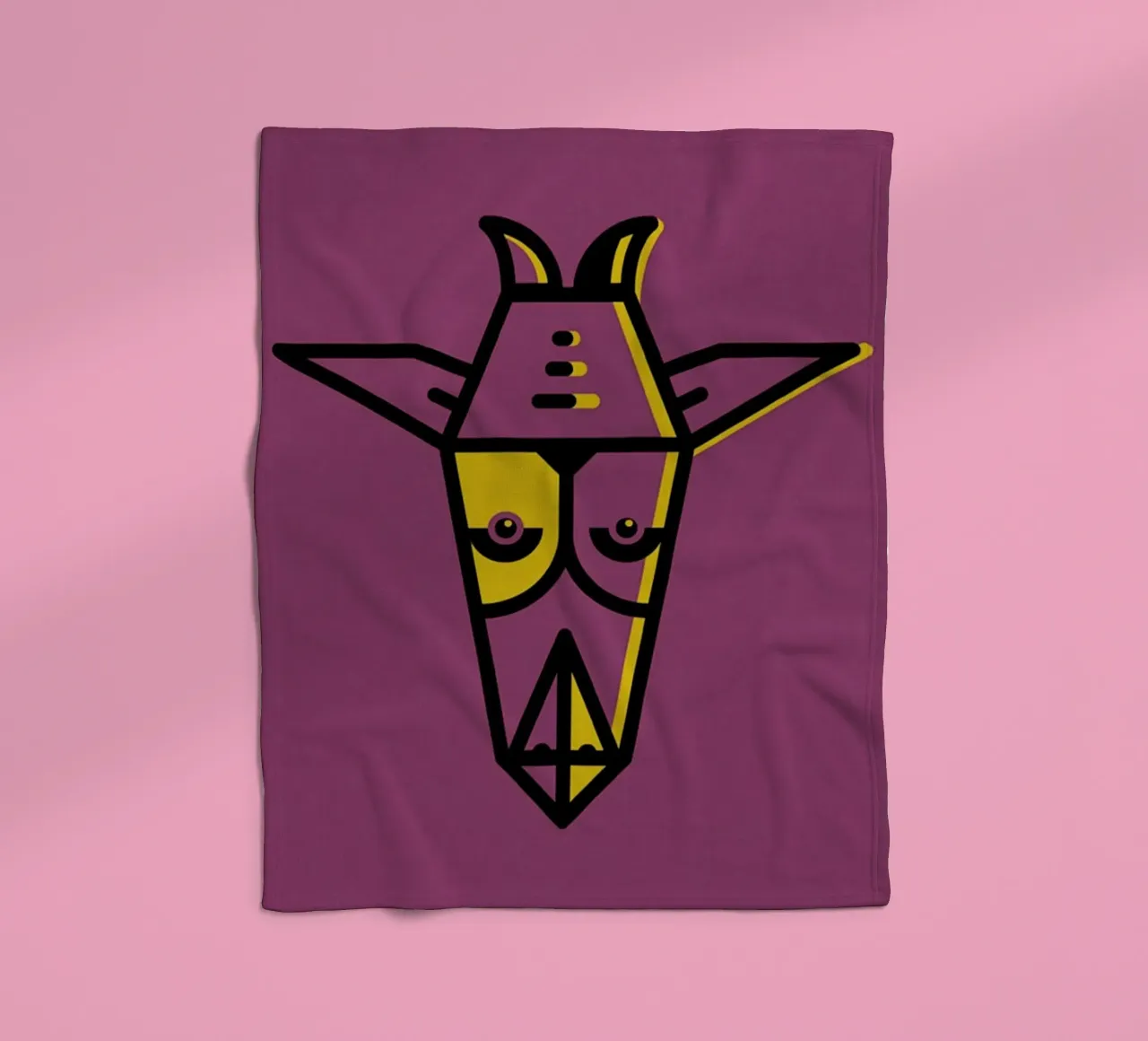 Animal 5 fleece blanket by Maz