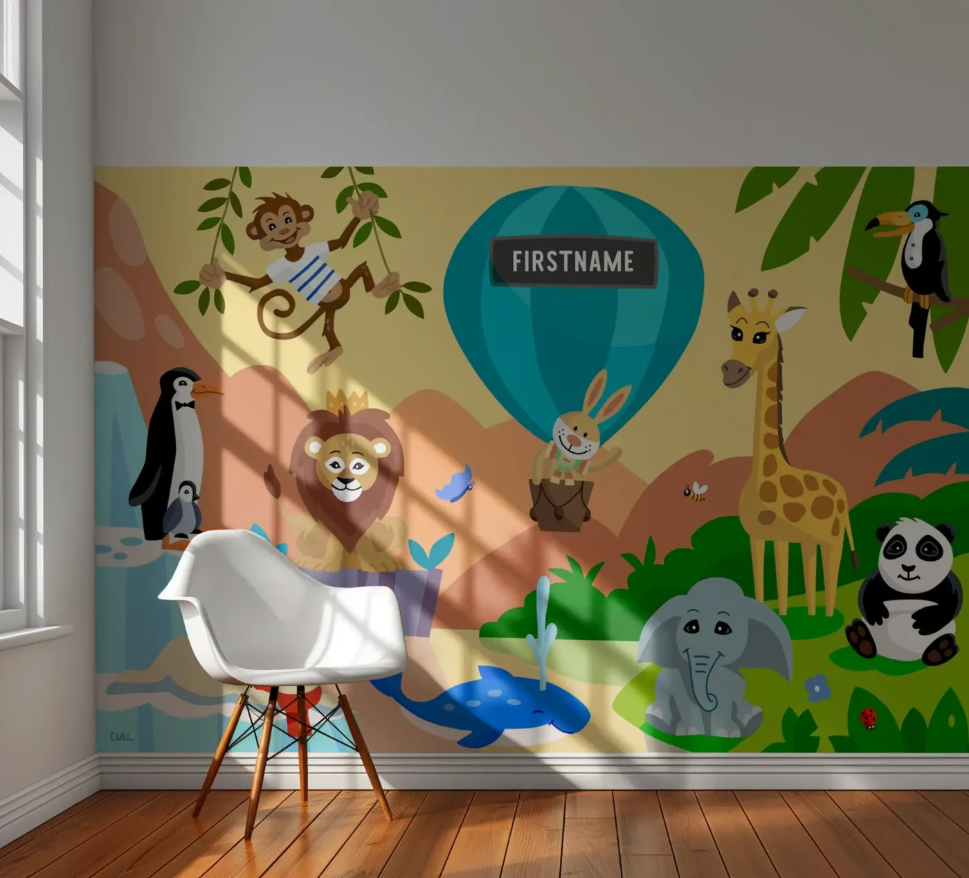 Dieren fotobehang van C.WILL