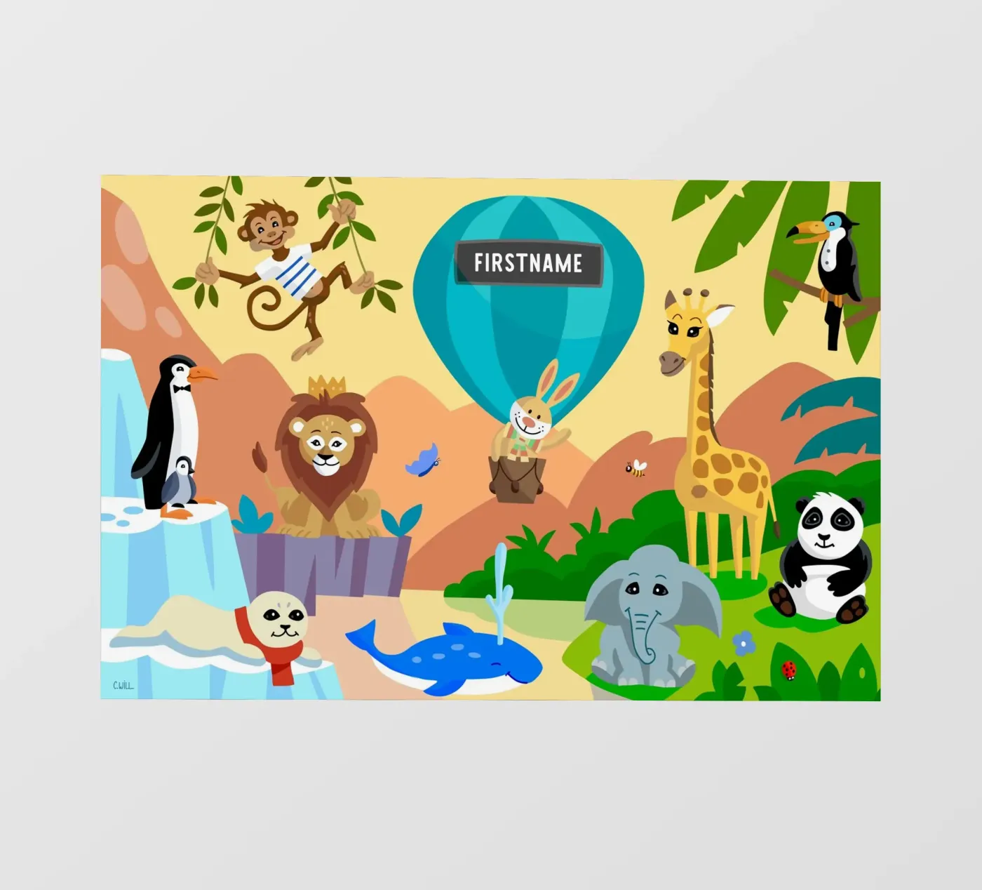Dieren fotobehang van C.WILL
