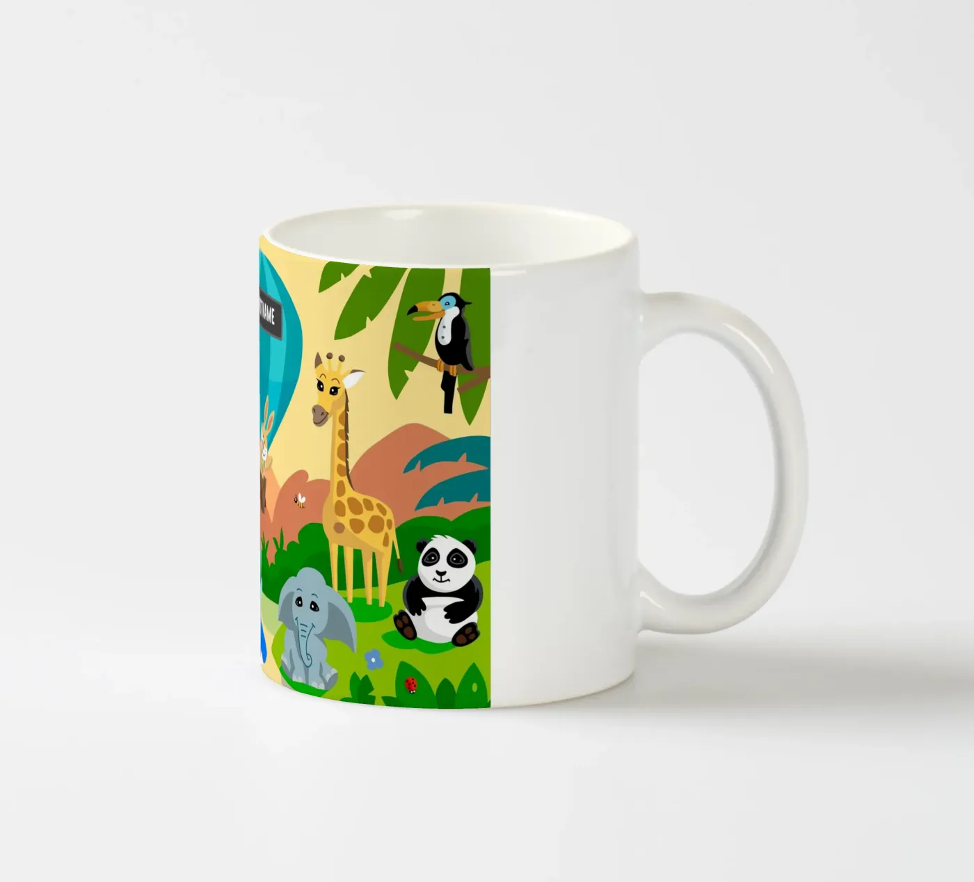 Animals ceramic mug by C.WILL