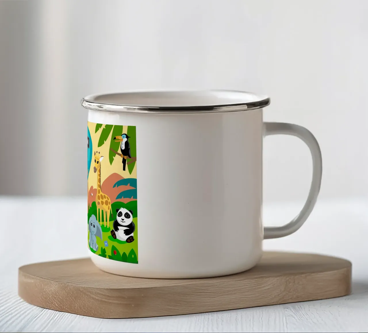 Animali tazza in smalto da C.WILL