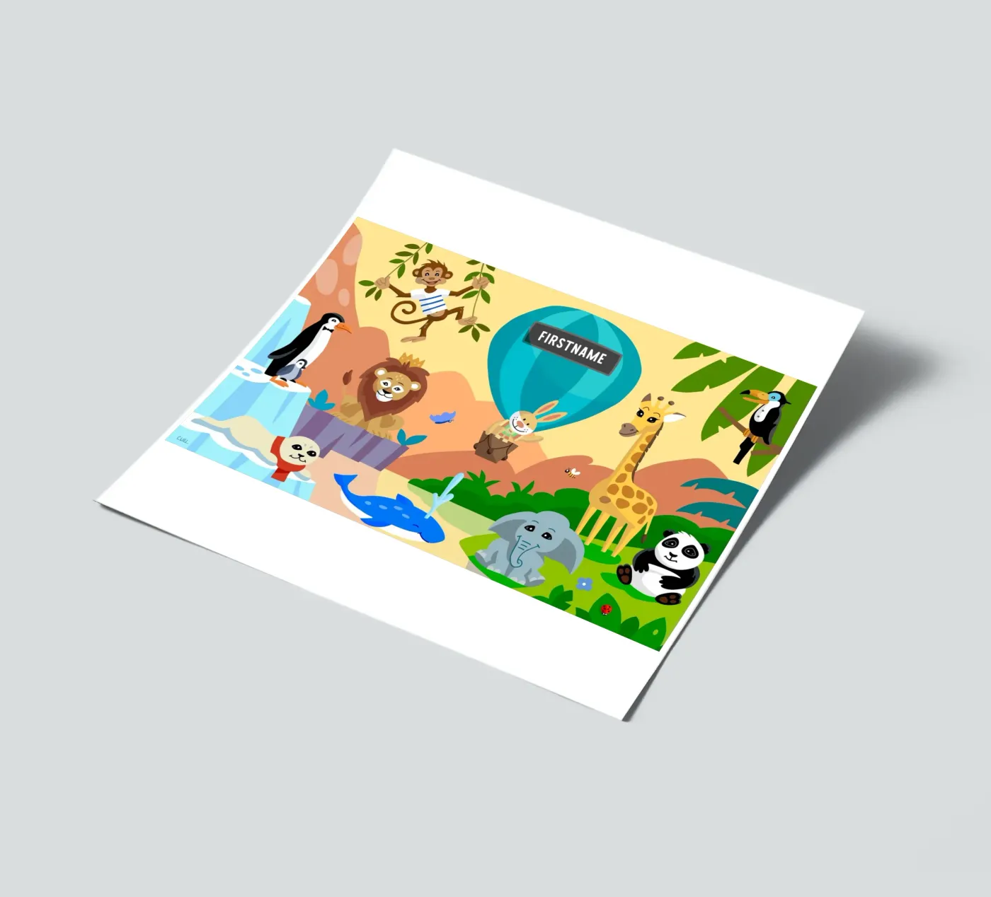Animals sticker sheet by C.WILL