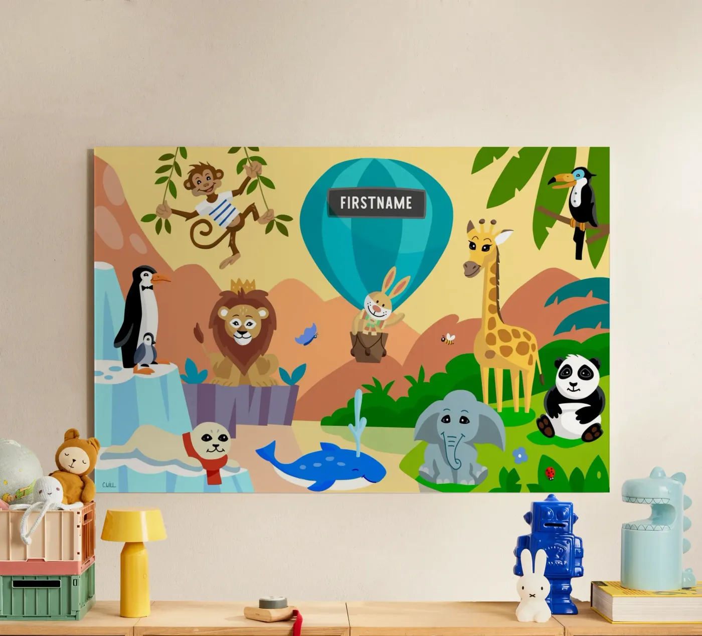 Animals plexiglass da C.WILL
