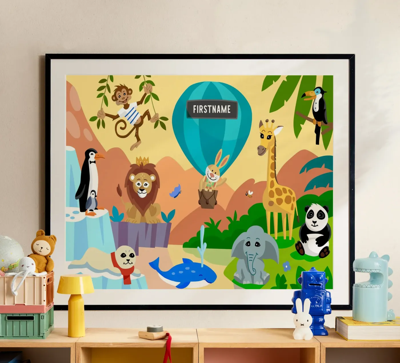 Animals poster van C.WILL