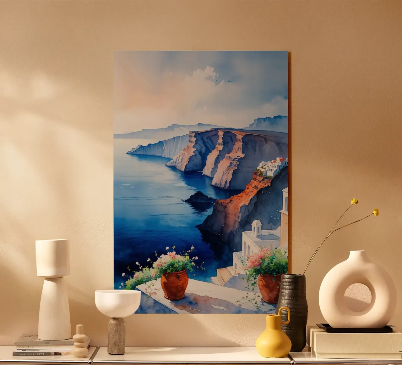 Sunlit Caldera Bliss plexiglass da AlbertKlee