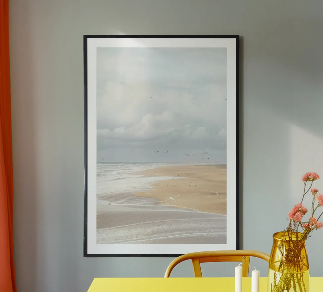 Spiaggia di Nazaré, Portogallo poster da Henrike Schenk Photography