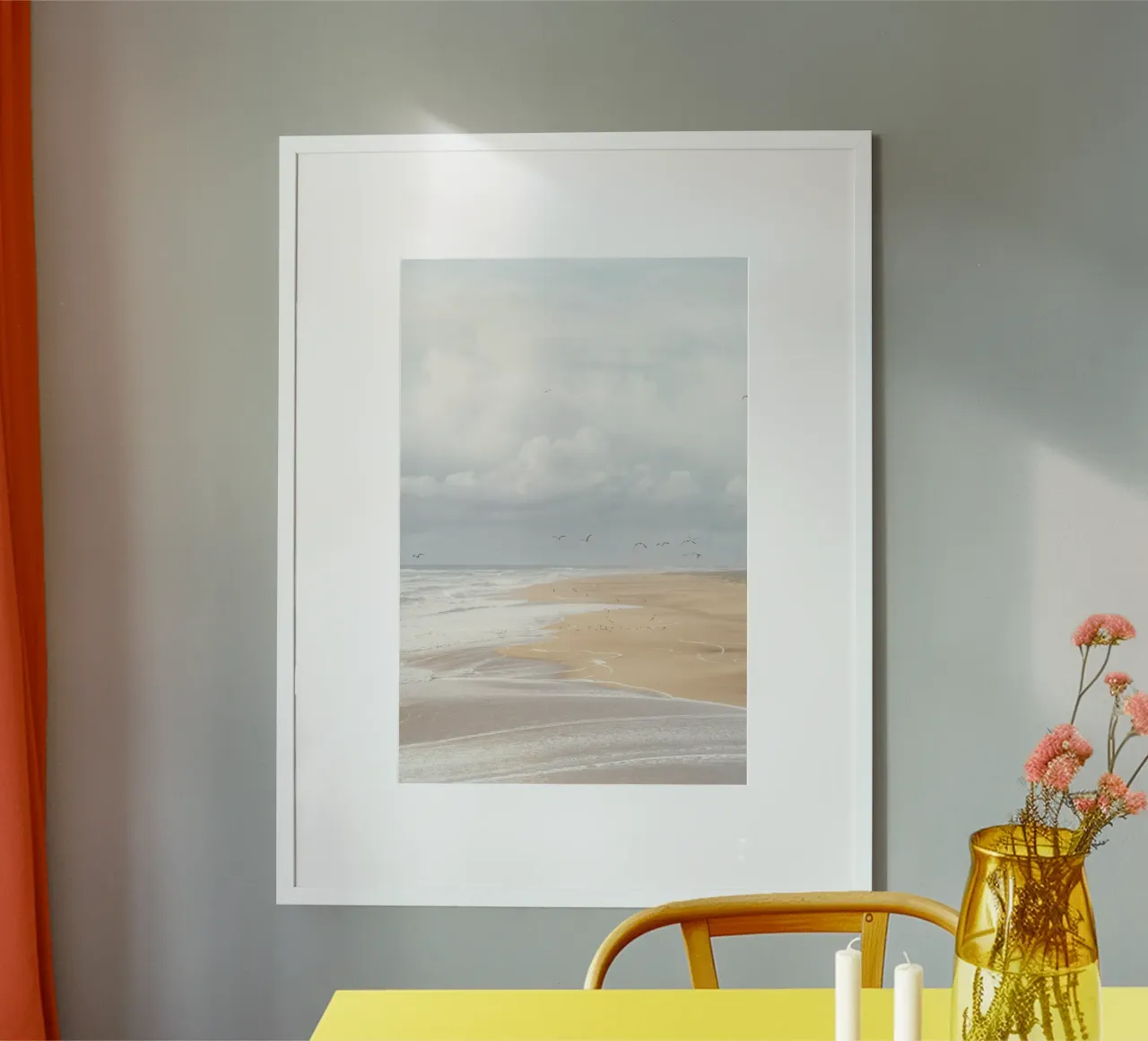 Spiaggia di Nazaré, Portogallo poster da Henrike Schenk Photography