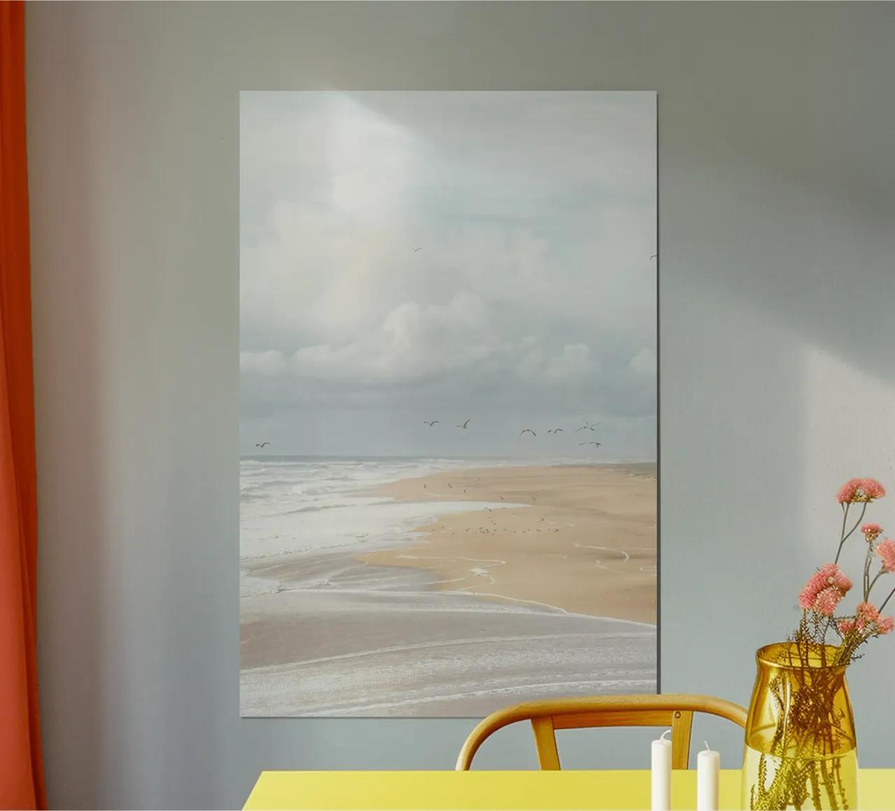 Spiaggia di Nazaré, Portogallo poster da Henrike Schenk Photography