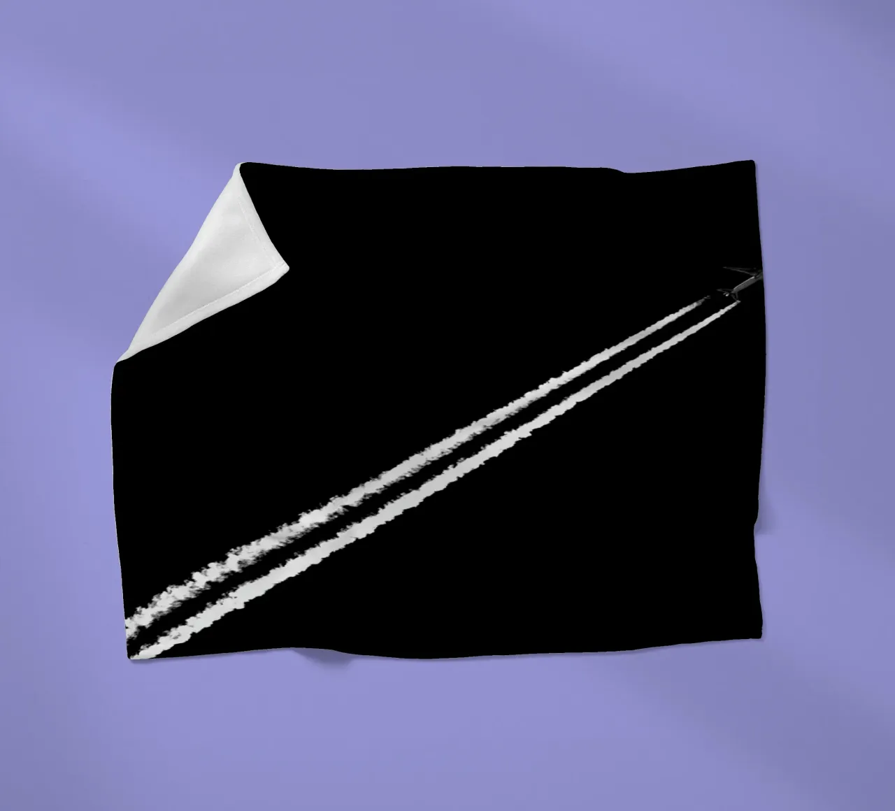 Black and White coperta in pile da Tal Paz-Fridman