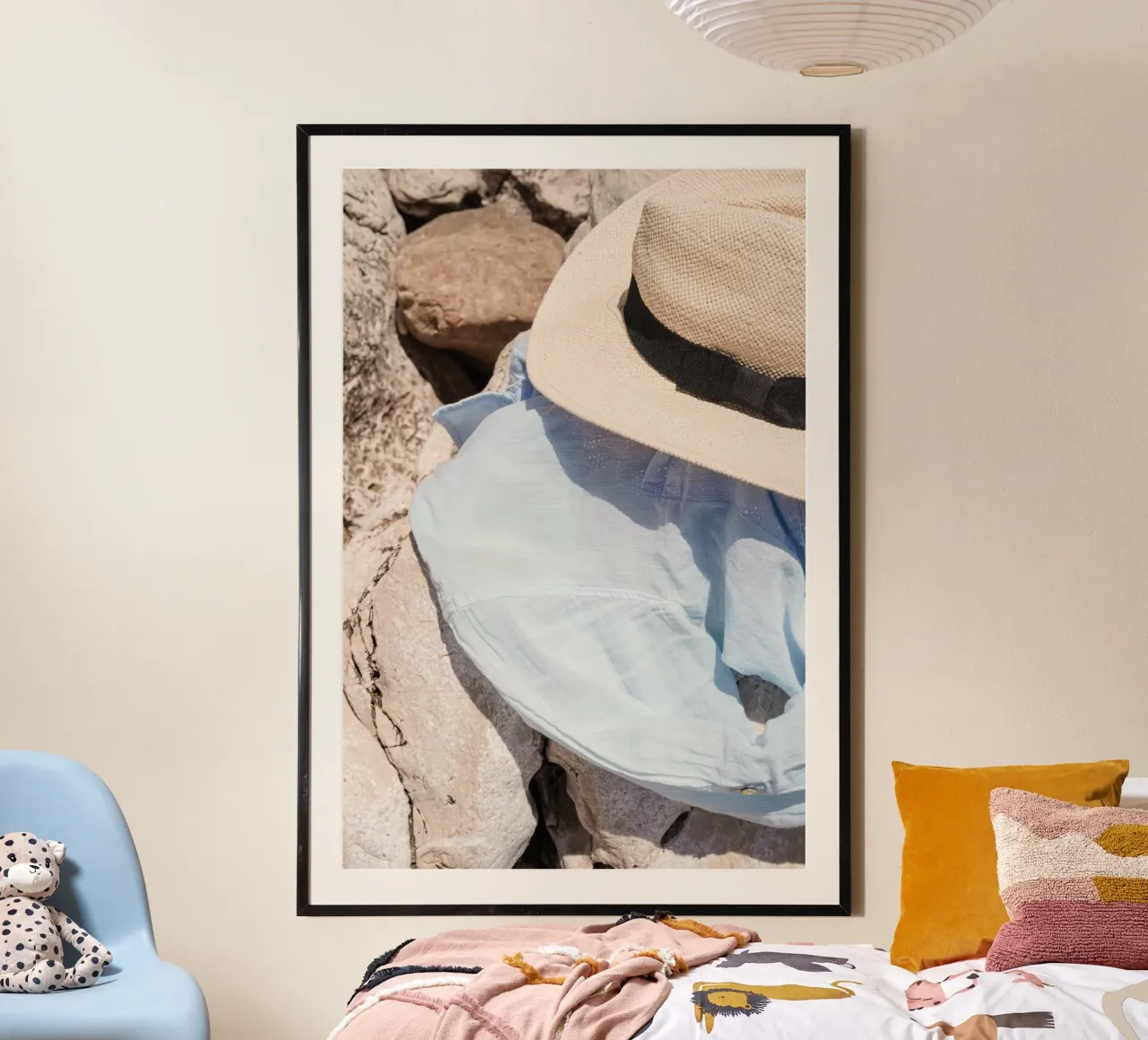 Sommer-Vibes Poster mit Kunststoffrahmen von Henrike Schenk Photography