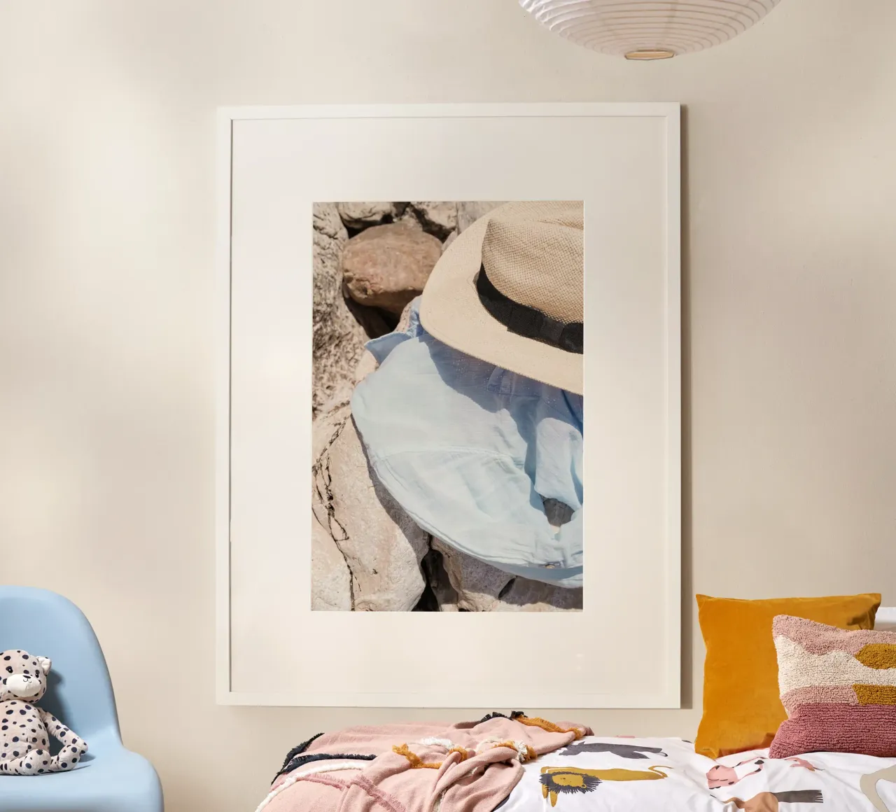 Sommer-Vibes Poster mit Kunststoffrahmen von Henrike Schenk Photography