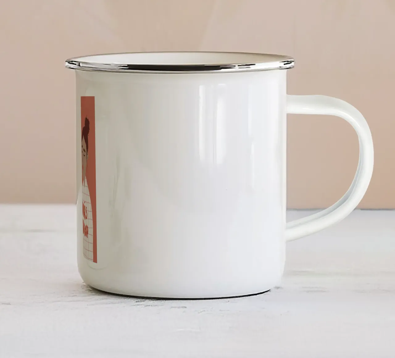 Más Amor tazza in smalto da Beeeplan