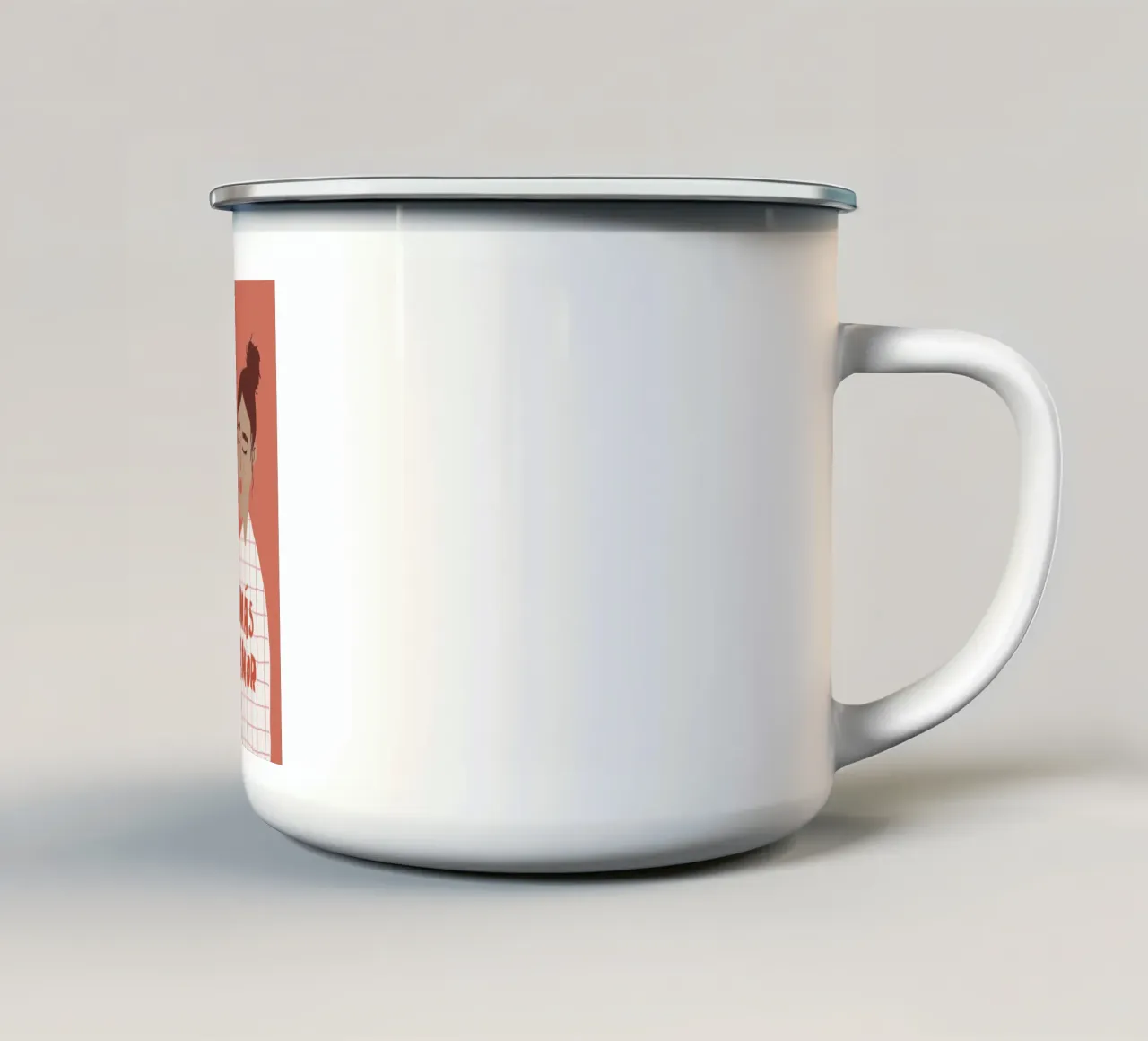 Más Amor tazza in smalto da Beeeplan