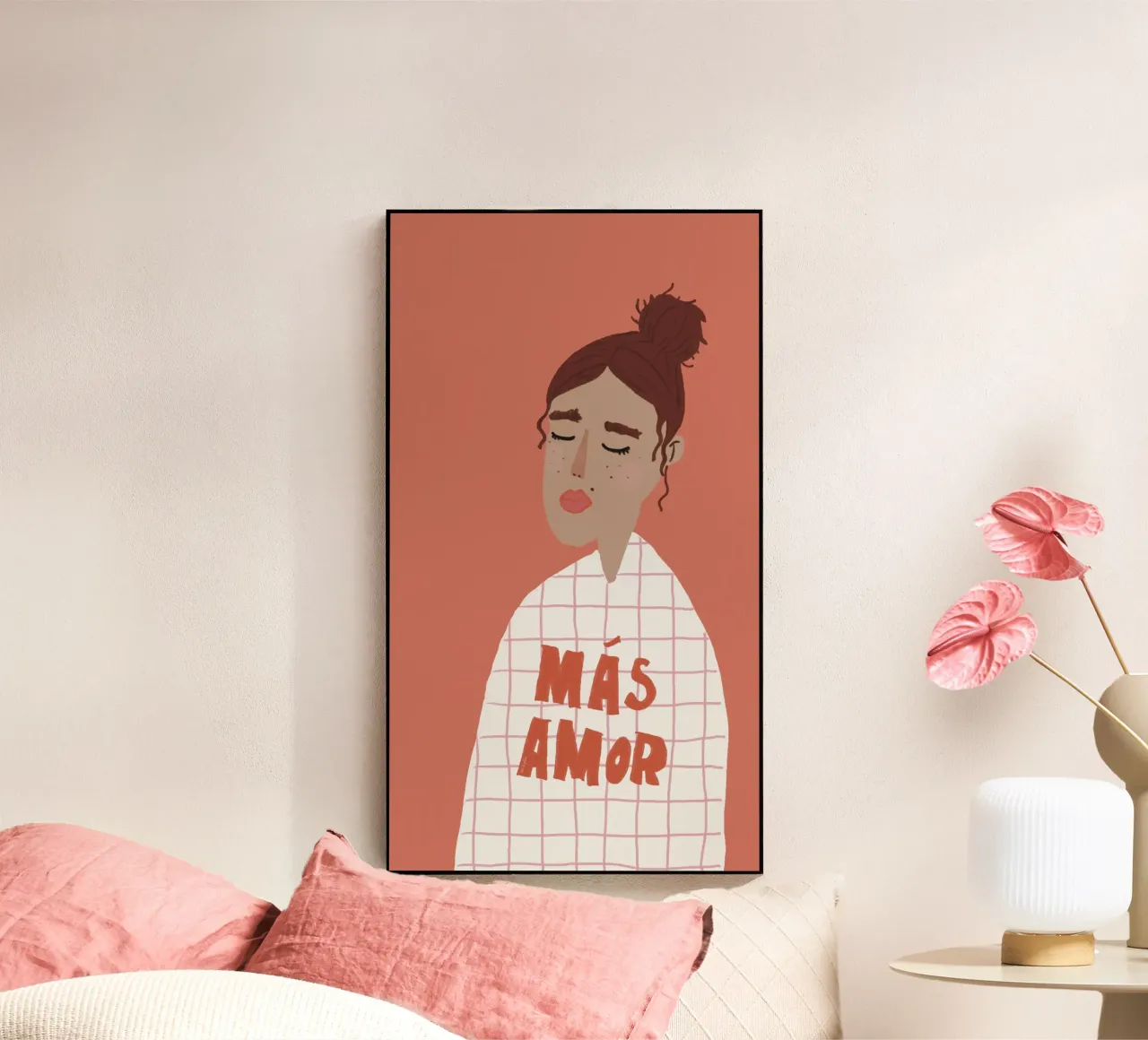 Más Amor plexiglass da Beeeplan