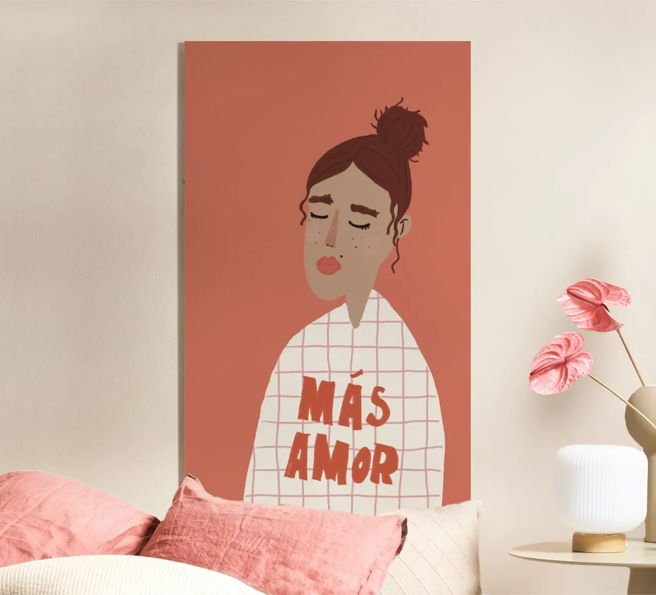 Más Amor plexiglass da Beeeplan