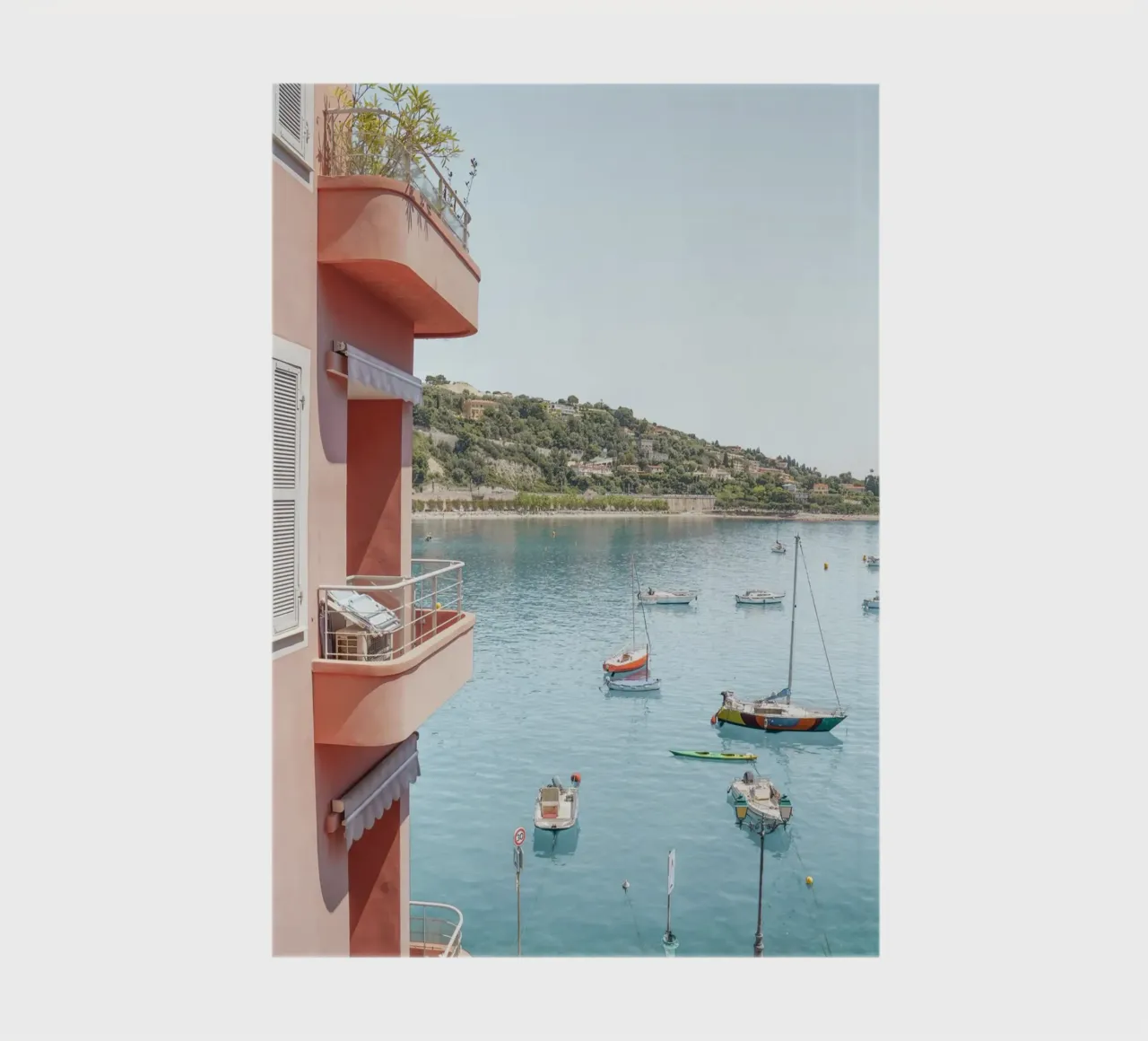 Summer Balcony View notebook by Henrike Schenk Photography