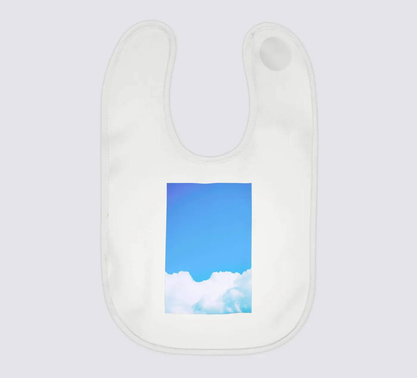 Blue Clouds I baby slabbetje van Tal Paz-Fridman