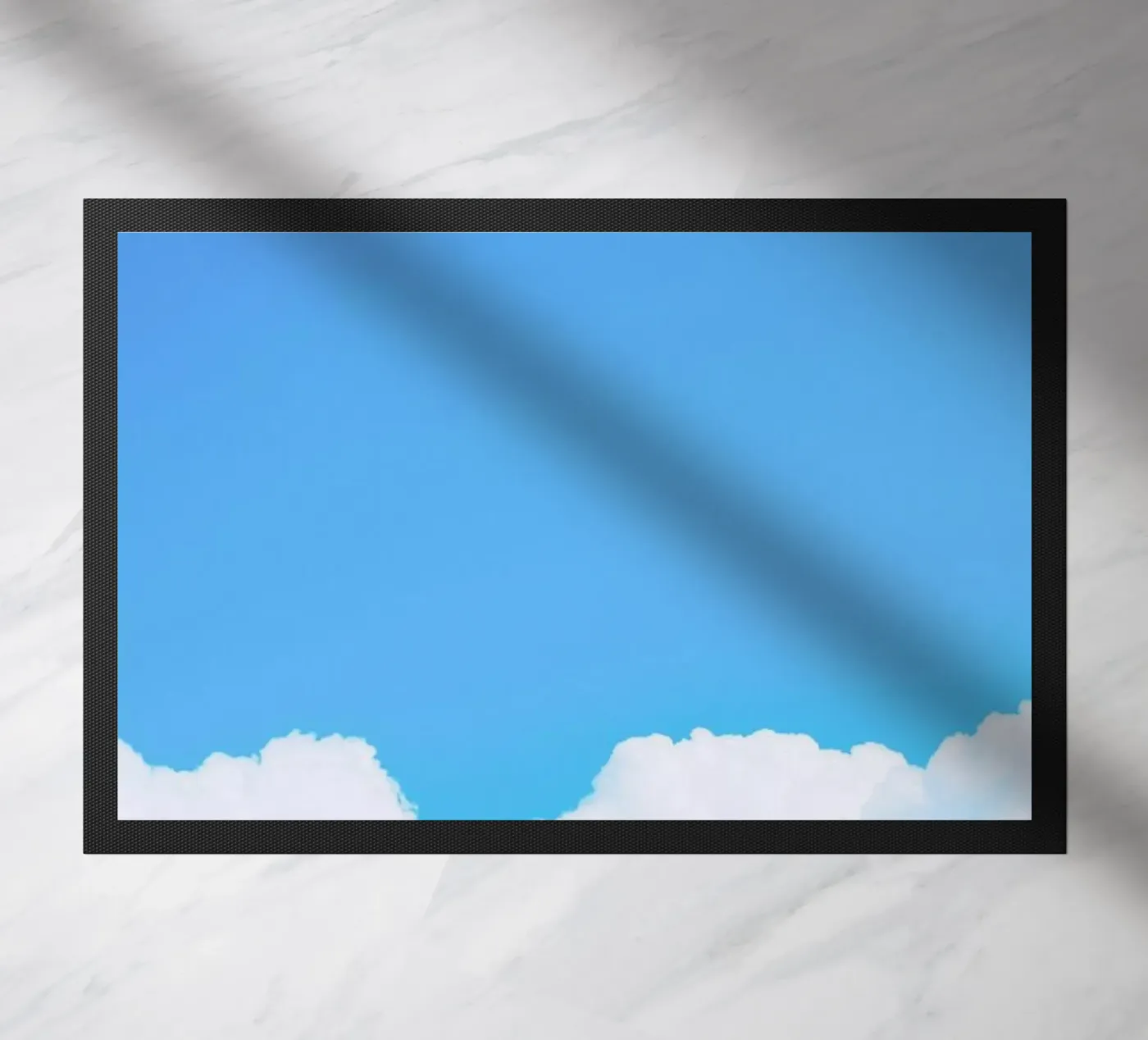 Blue Clouds I deurmat van Tal Paz-Fridman