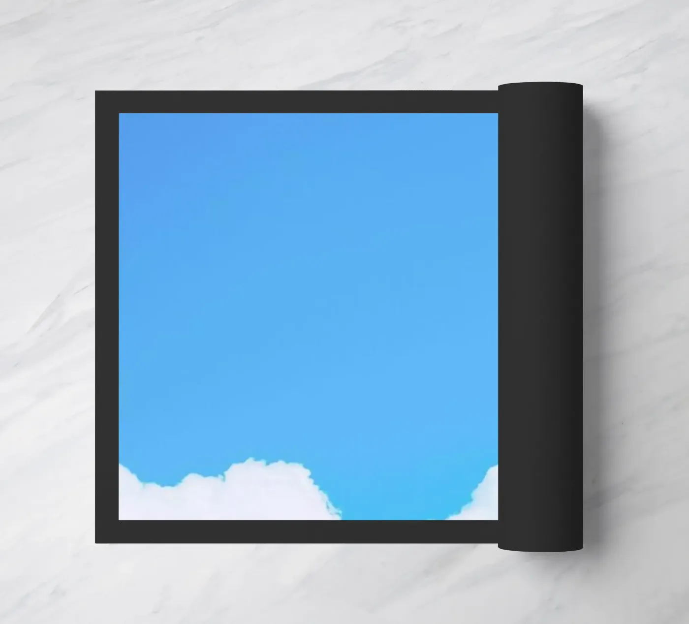 Blue Clouds I deurmat van Tal Paz-Fridman