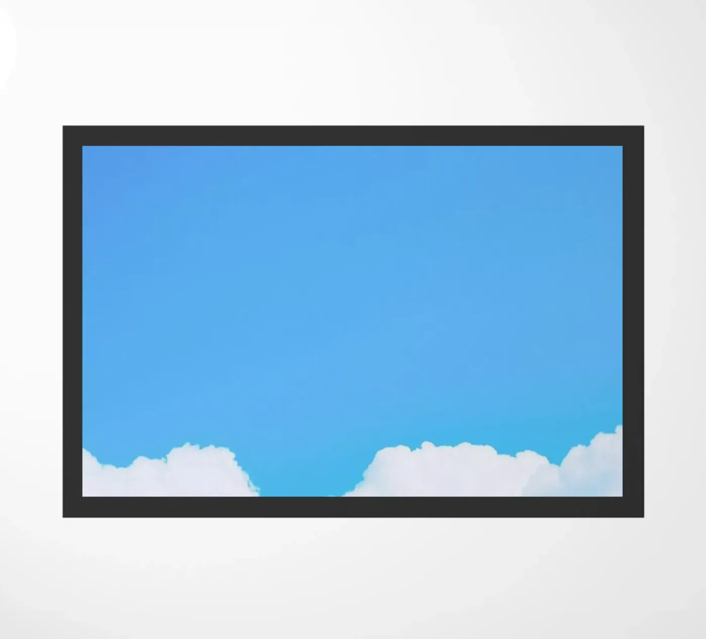 Blue Clouds I deurmat van Tal Paz-Fridman