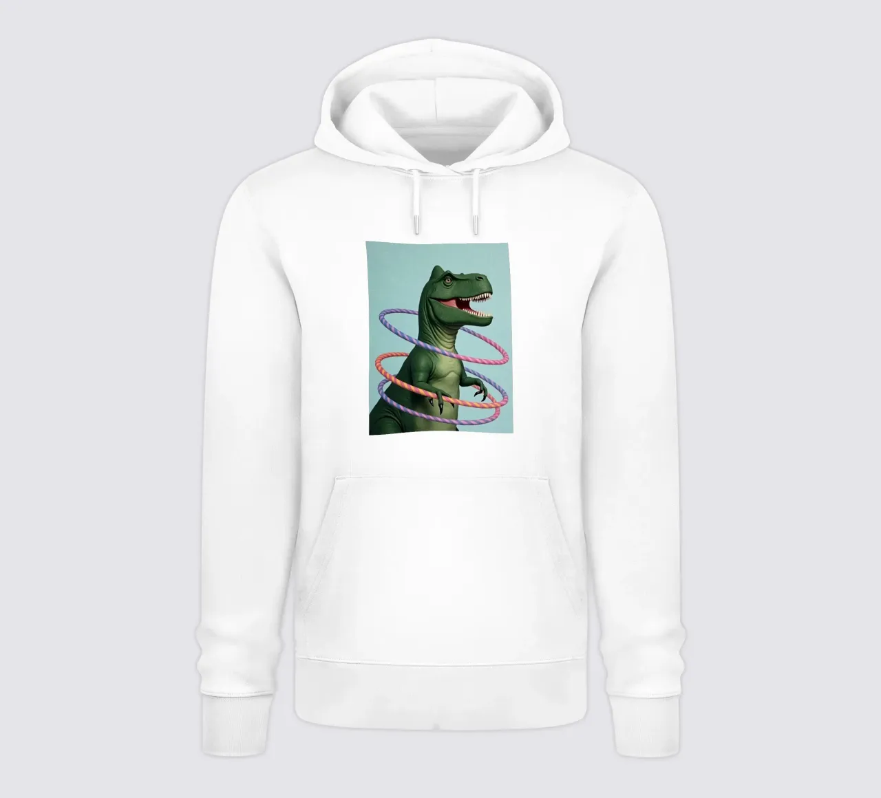 Playful T-Rex Dinosaur felpa con cappuccio da Attaboy Dsgn