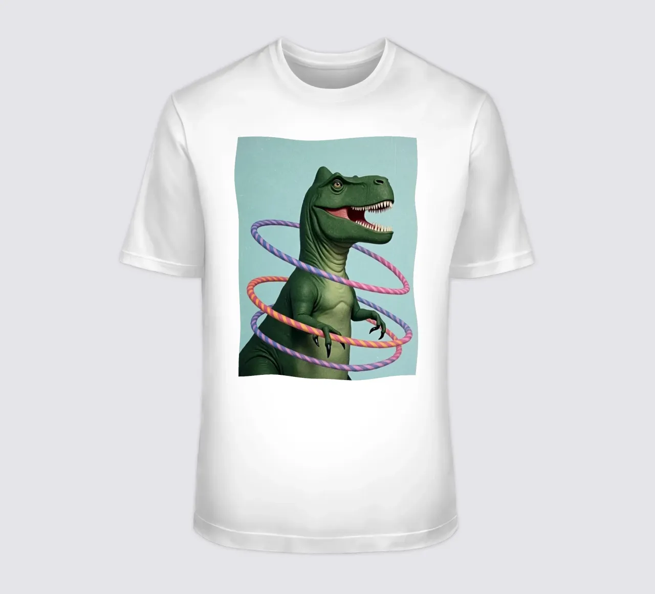 Playful T-Rex Dinosaur t-shirt da Attaboy Dsgn