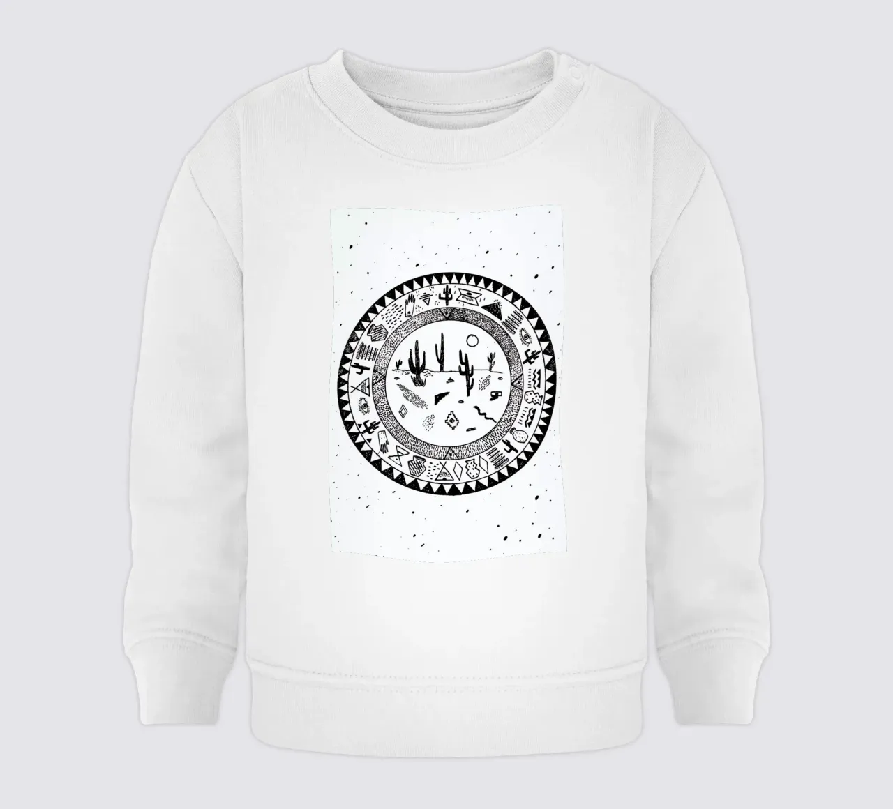 Inside Deserts felpa neonato da Kris Tate