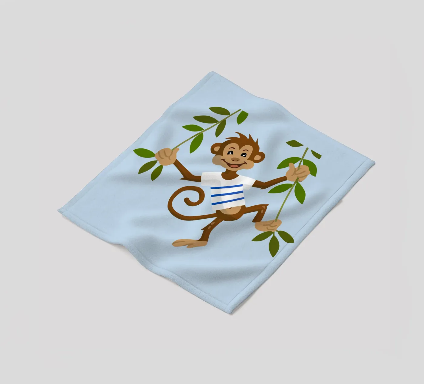 Monkey Fleecedecke von C.WILL