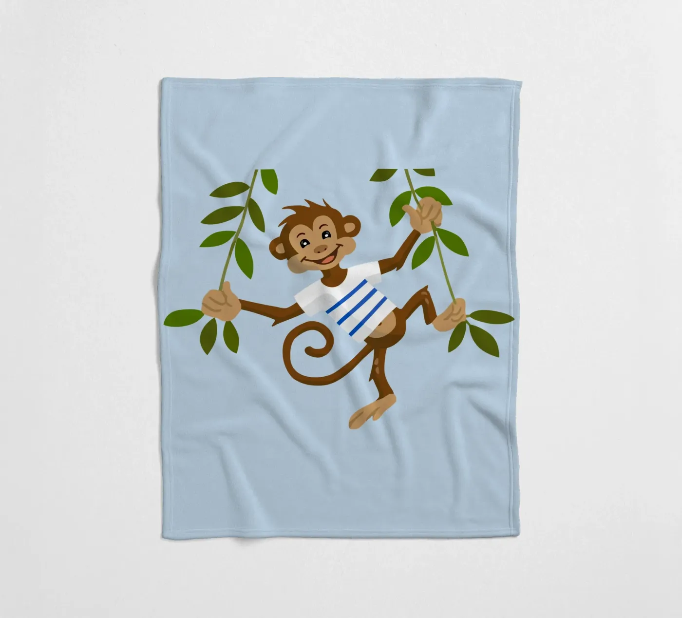 Monkey Fleecedecke von C.WILL