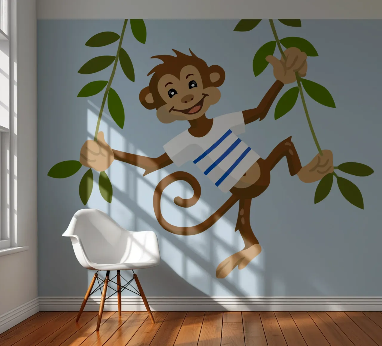 Aap fotobehang van C.WILL