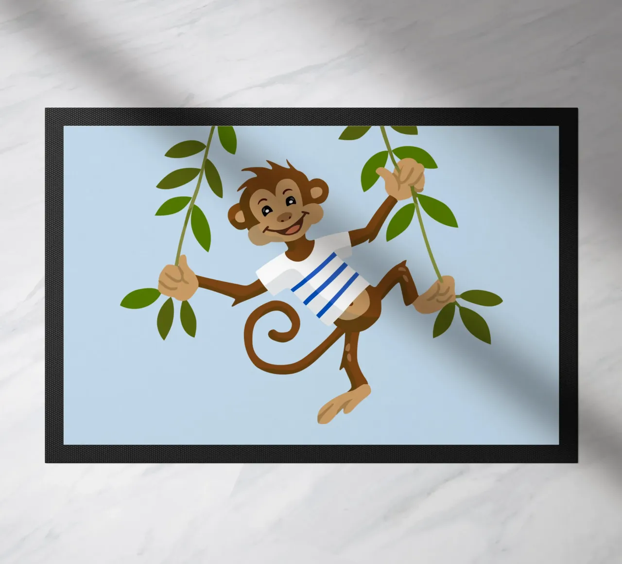 Monkey doormat by C.WILL