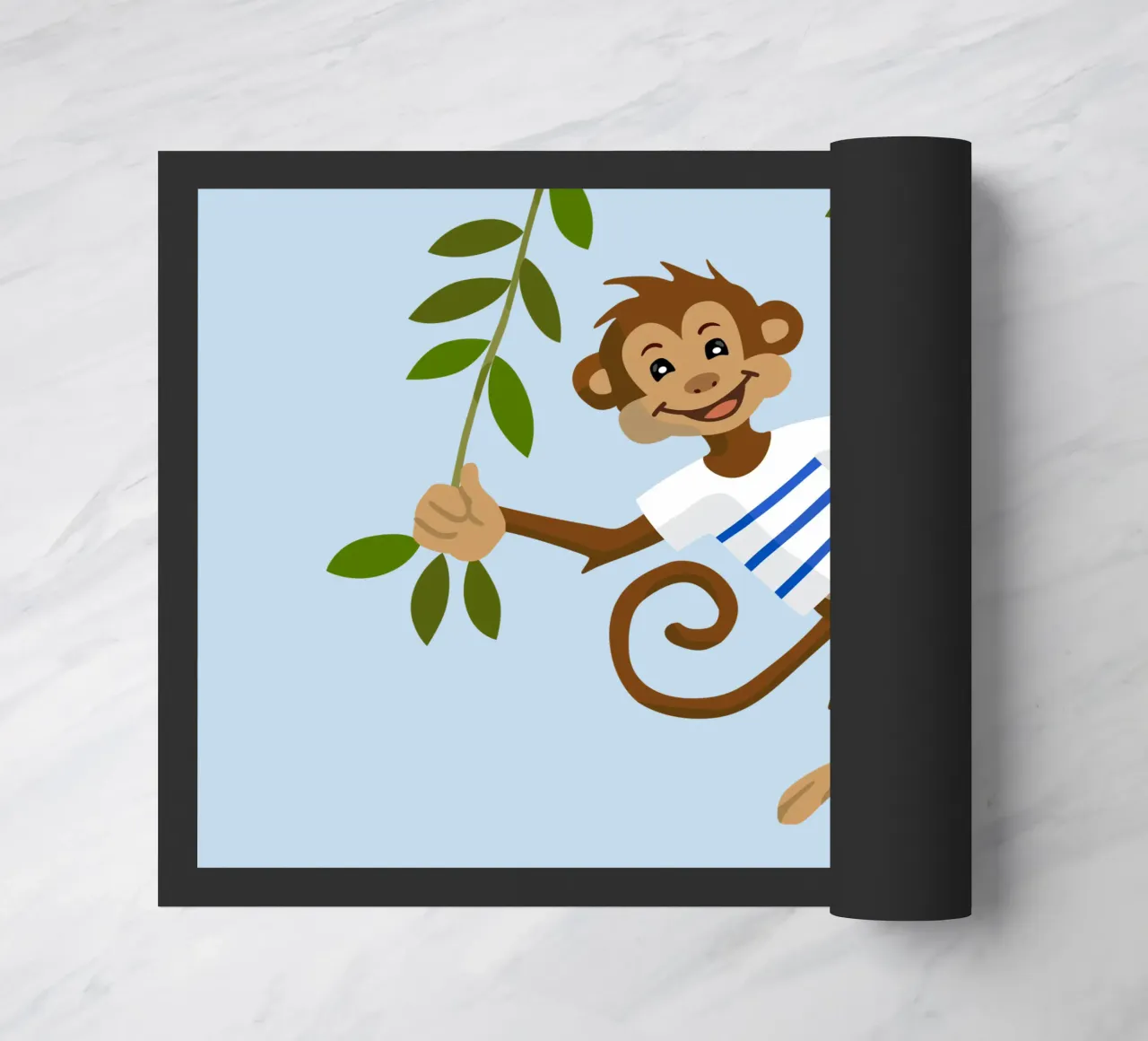 Monkey doormat by C.WILL