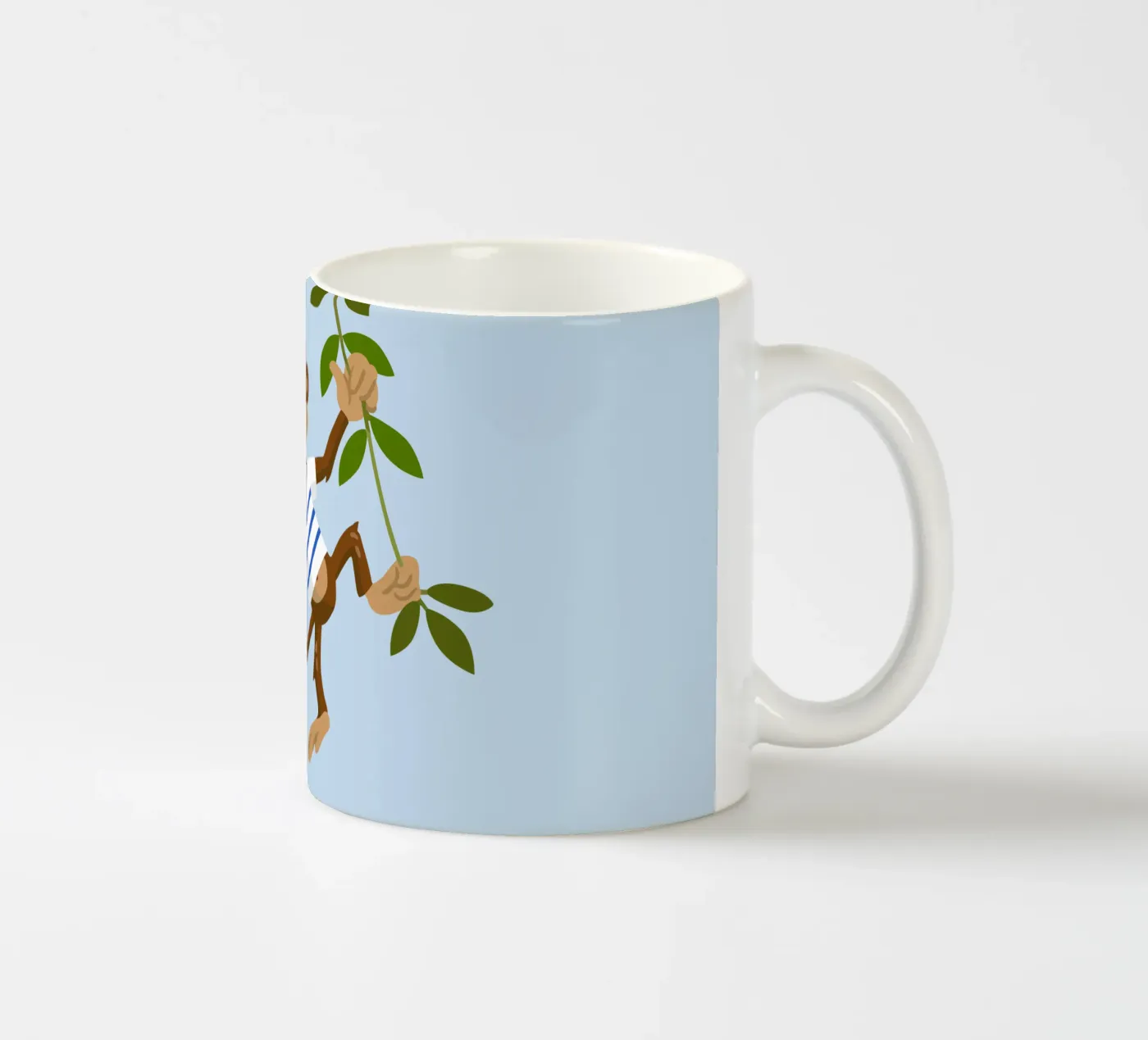 Monkey ceramic mug by C.WILL