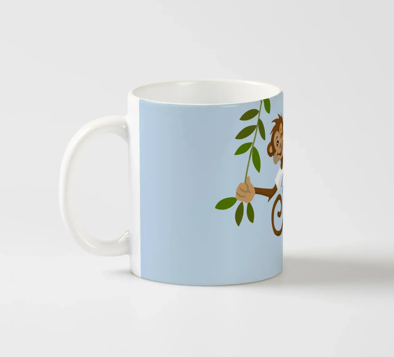 Scimmia tazza in ceramica da C.WILL