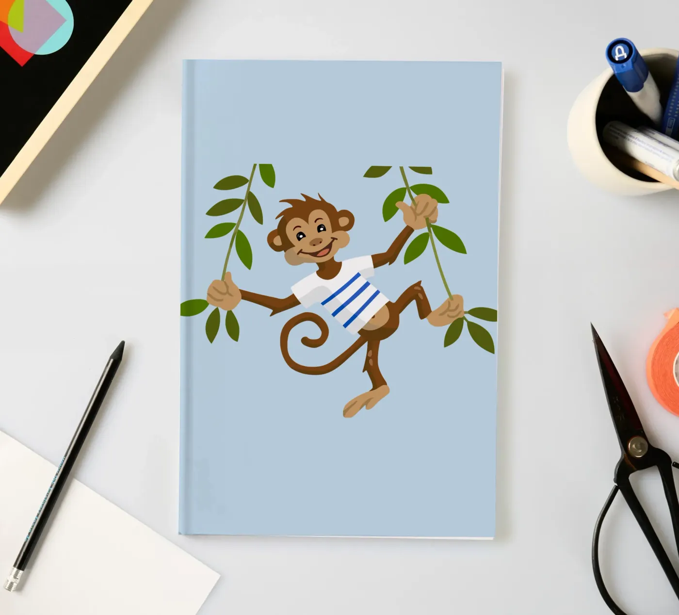 Monkey notebook by C.WILL