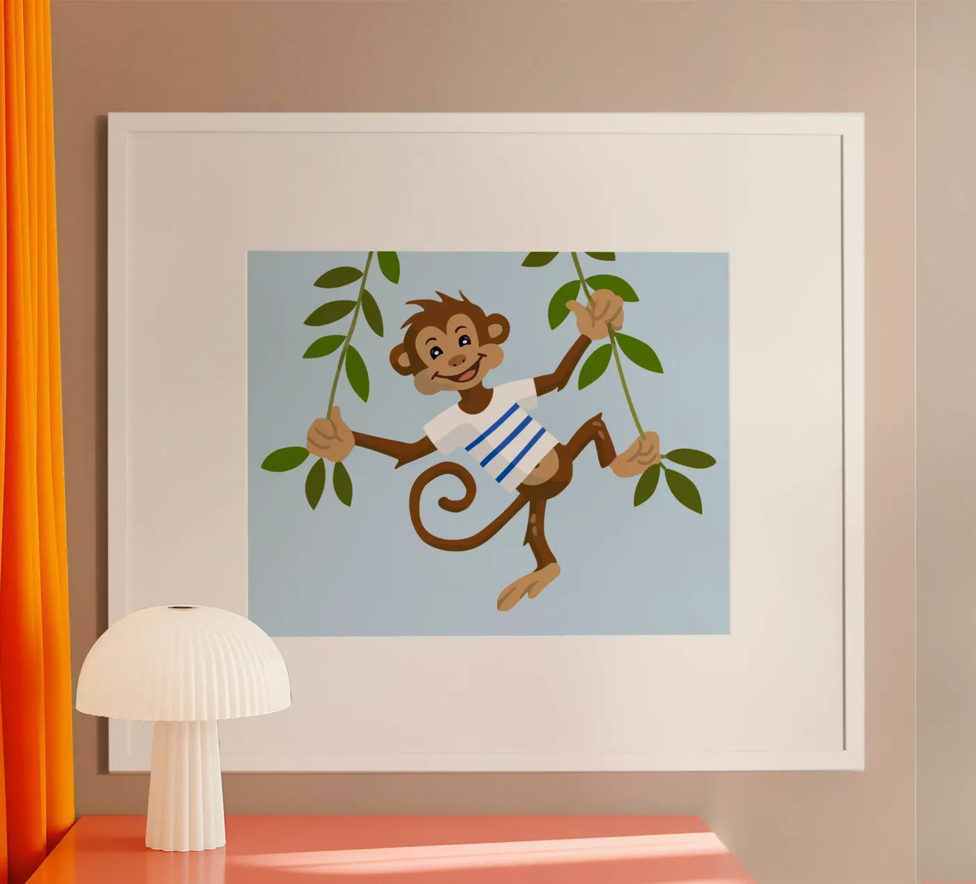 Monkey poster by C.WILL