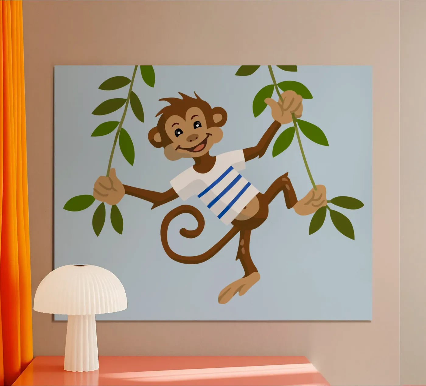 Monkey poster by C.WILL