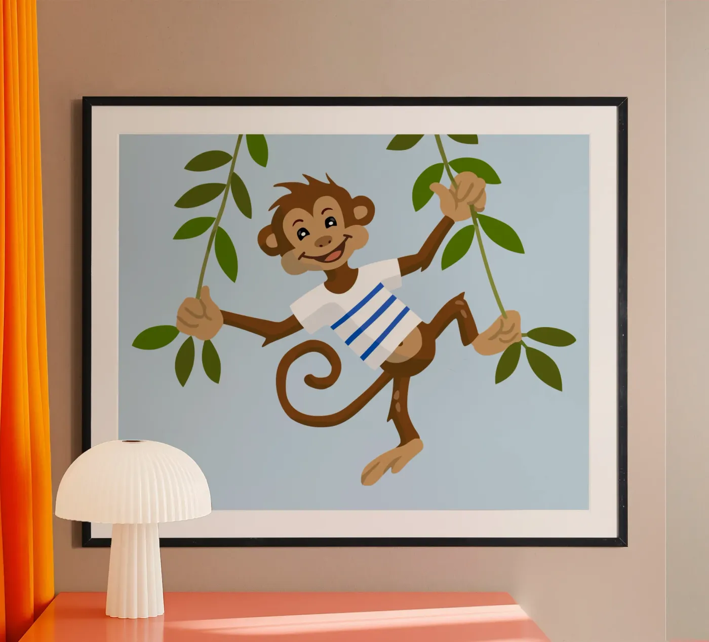 Monkey poster by C.WILL