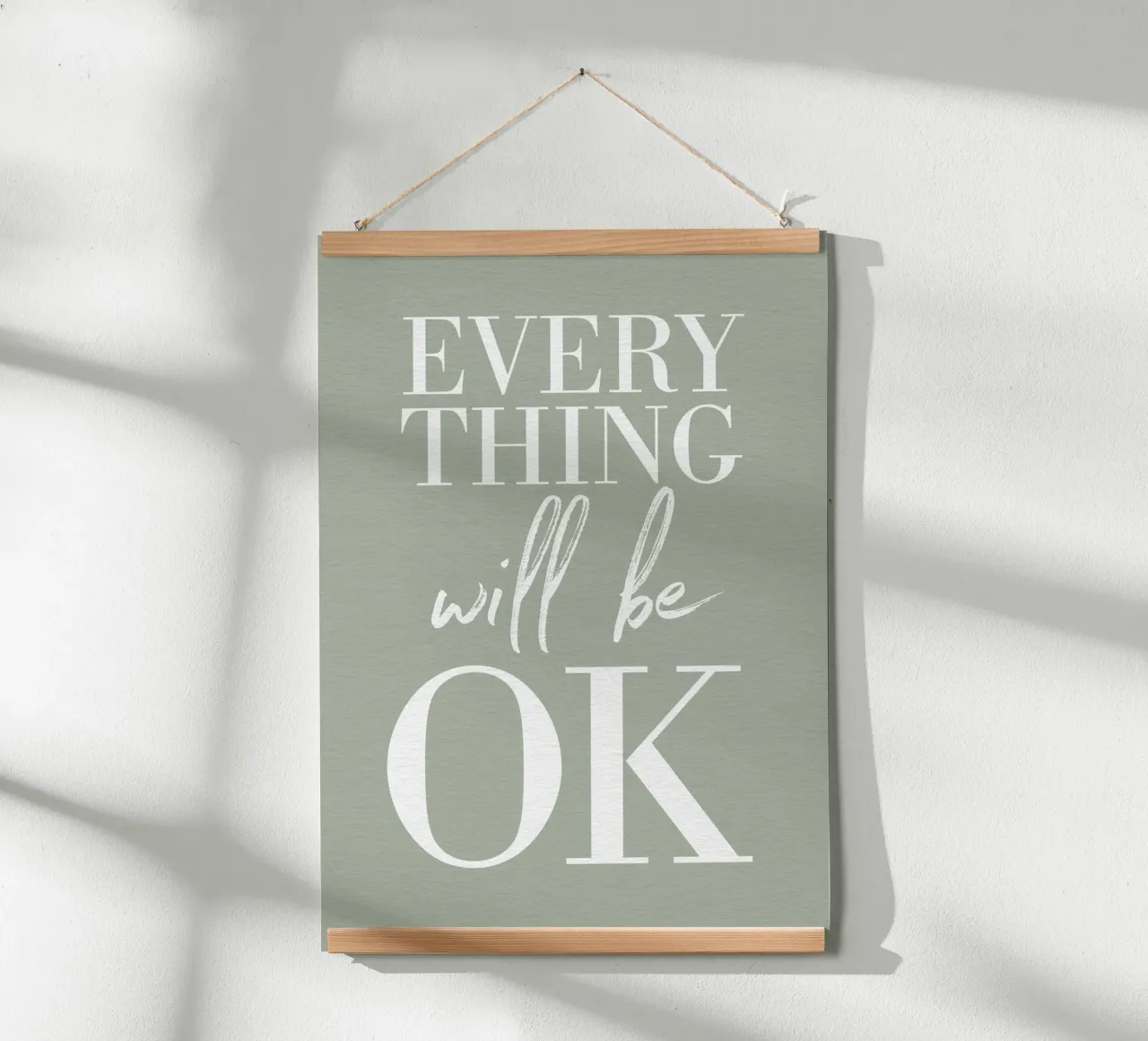 Everything Will Be OK Nr. 02 carta hahnemühle da lazydaypaper